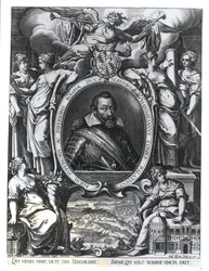 Porträt von Maximilian I. von Bayern, graviert von Wolfgang Kilian (1581-1662)